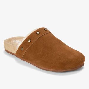 Dluxe by Dearfoams -  Women's Imogen Slide Slippers - Chestnut